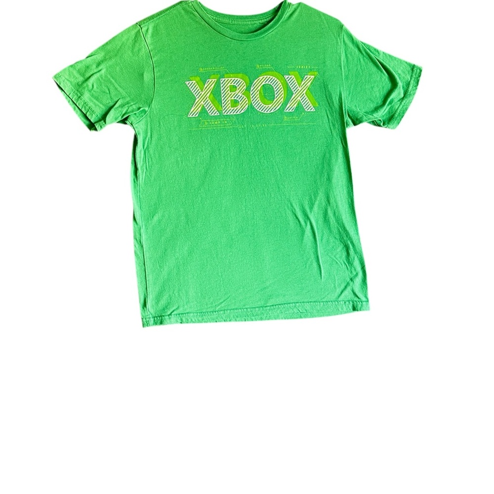 XBOX BOYS GRAPHIC GREEN SHORT SLEEVE T-SHIRT SZ XXL